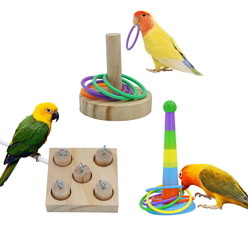 Pet Supplies Ringwood - オウム鳥のおもちゃオウム一口咀嚼おもちゃペット鳥スイングボール立ちおもちゃプラスチックリングトレーニングインテリジェンスおもちゃゲーム用品