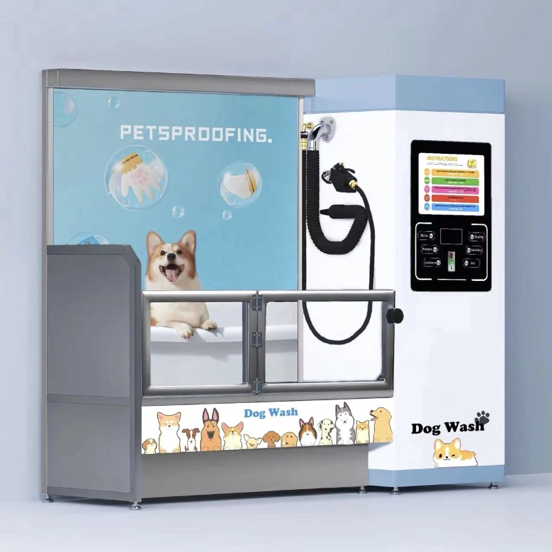 Pet Supplies Wash Station - 自動硬貨式ステンレス製犬用洗浄ステーションセルフサービス犬用洗浄機業務用機器およびペット用品