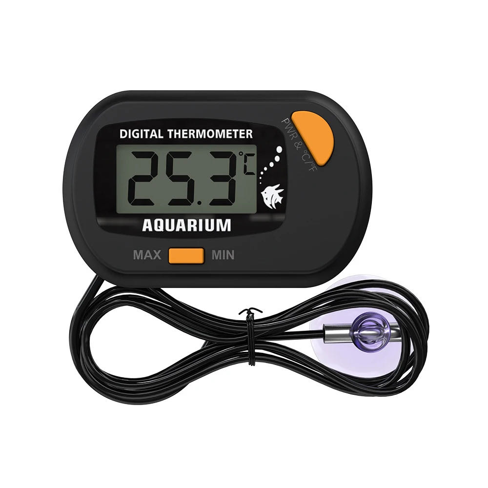 Pet Supplies Pet Shop - -50 ℃ - 70 ℃ デジタル水族館の水槽温度計吸盤付き温度センサーメーターテスター温度計測定