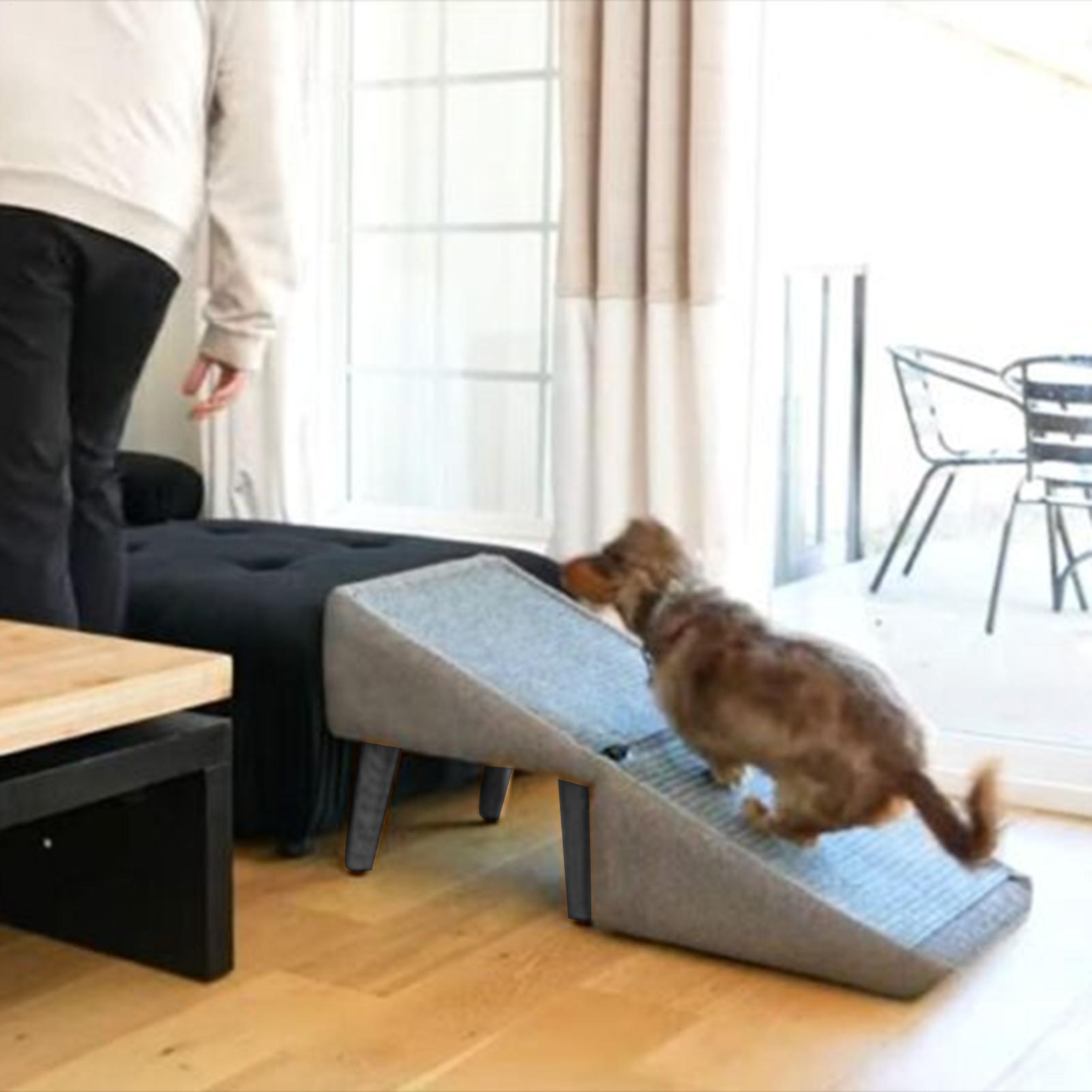 多機能折りたたみ式ペット用スロープ、滑り止め付き犬用階段、ベ - Calming Dog Bed のレビューと価格