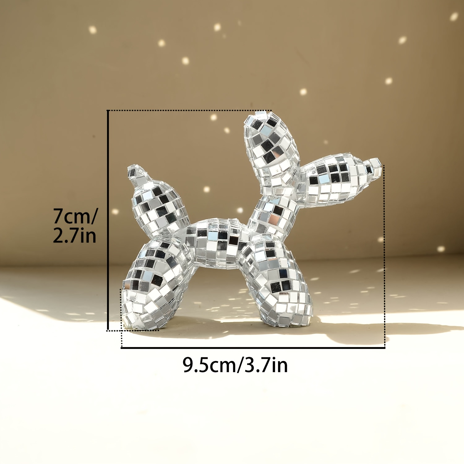 1pc ディスコミラーバルーン子犬かわいい犬の部屋の装飾品パ - Pet Supplies Direct のレビューと価格