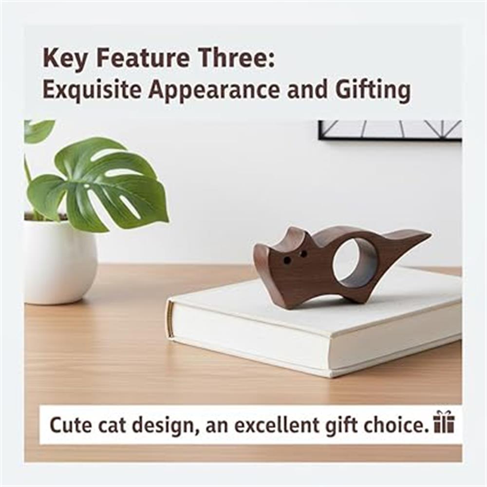 木製ペット猫犬読書ブックマークブックマークリング学用品学生ペ - Pet Supplies Ringwood のレビューと価格