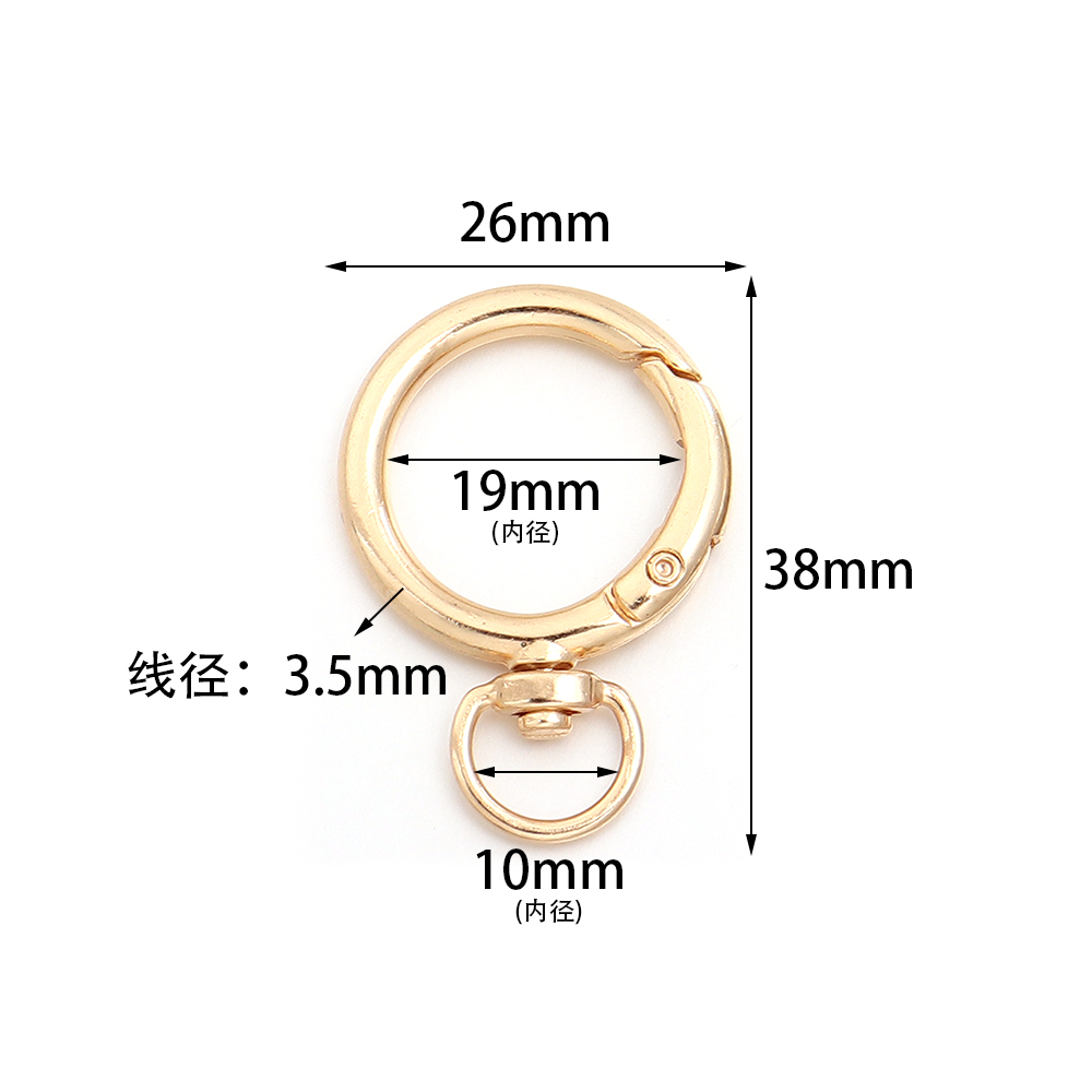 10個入り 丸型回転合金ロブスタースプリングクラスプ 開閉式 - Pet Supplies Direct のレビューと価格