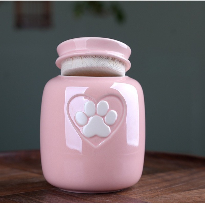 陶器製の子犬用葬儀箱、ペット（犬、猫）の遺灰壺、子猫、猫、犬 - Pet Supplies Direct のレビューと価格