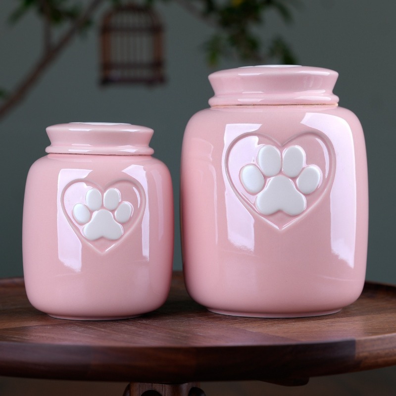 陶器製の子犬用葬儀箱、ペット（犬、猫）の遺灰壺、子猫、猫、犬 - Pet Supplies Direct のレビューと価格