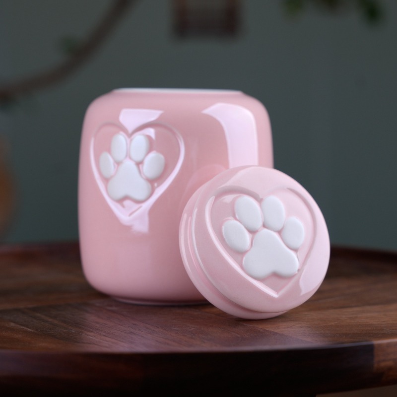 陶器製の子犬用葬儀箱、ペット（犬、猫）の遺灰壺、子猫、猫、犬 - Pet Supplies Direct のレビューと価格