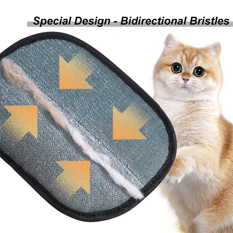 新しい静電気ペットグルーミンググローブ毛除去クリーニングアク - Pet Supplies Direct のレビューと価格