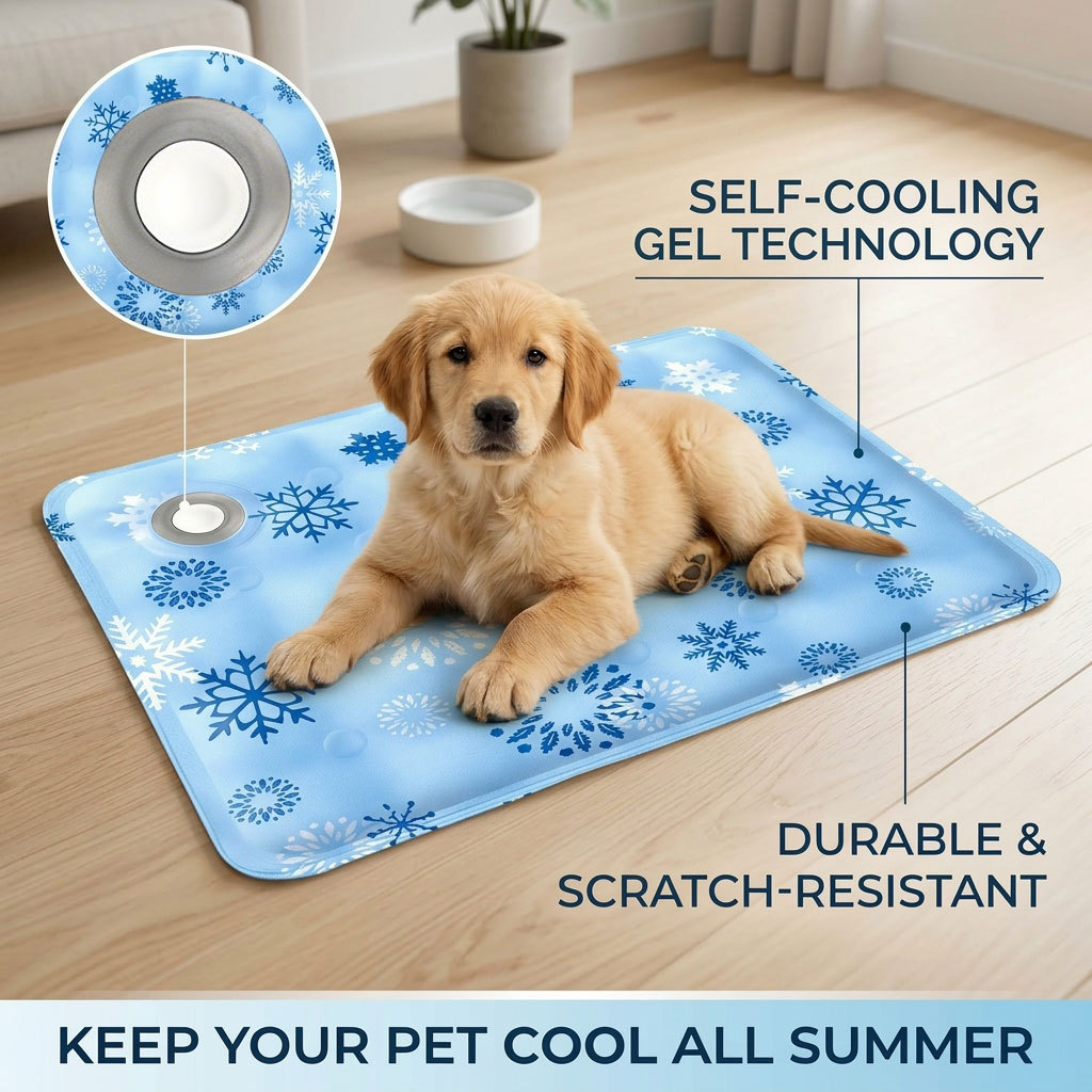 夏用ペットマット、ペットアイスマット、犬用マット、犬用ベッド - Pet Supplies Direct のレビューと価格