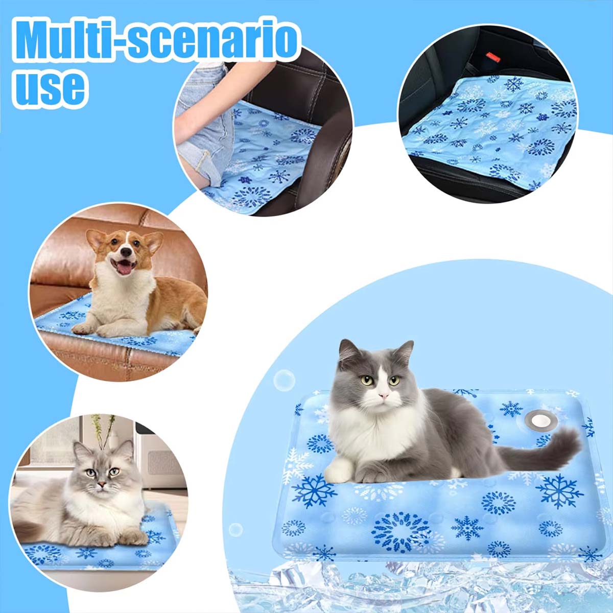 夏用ペットマット、ペットアイスマット、犬用マット、犬用ベッド - Pet Supplies Direct のレビューと価格