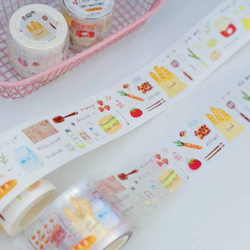 スーパーマーケットで買い物に行くダイカット PET 和紙テー - Pet Supplies Pet Shop のレビューと価格