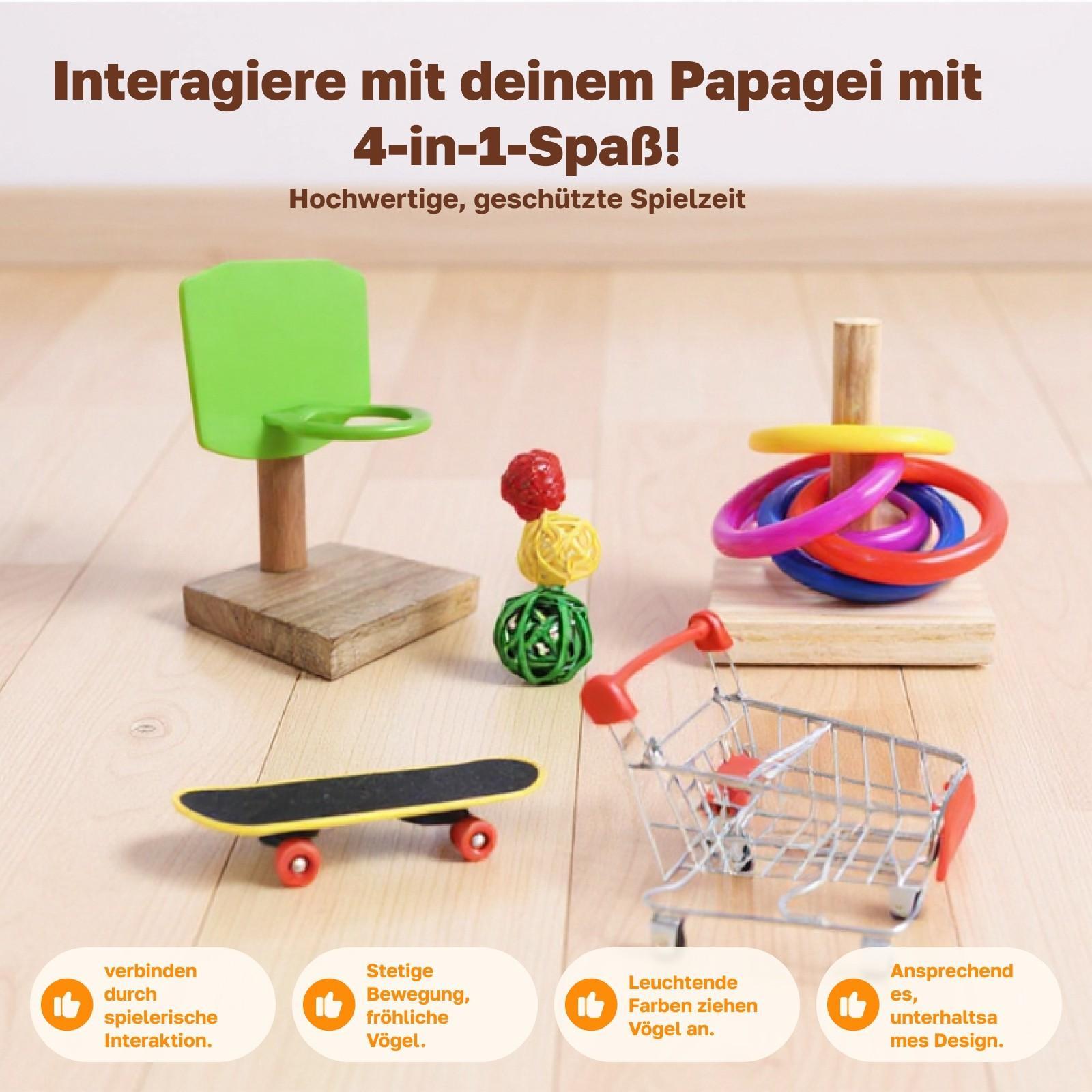 鳥の訓練用おもちゃ、インコ用おもちゃ、積み重ねリング、知能開 - Pet Supplies Ringwood のレビューと価格