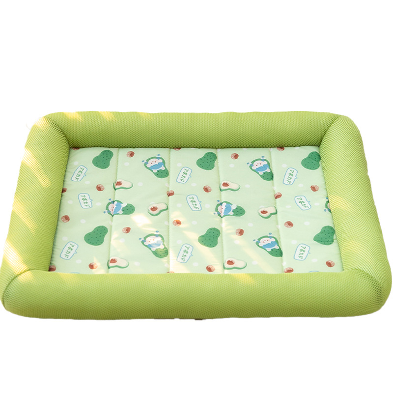 春夏用クールサンドイッチドッグベッド、小型犬・中型犬用、四季 - Calming Dog Bed のレビューと価格
