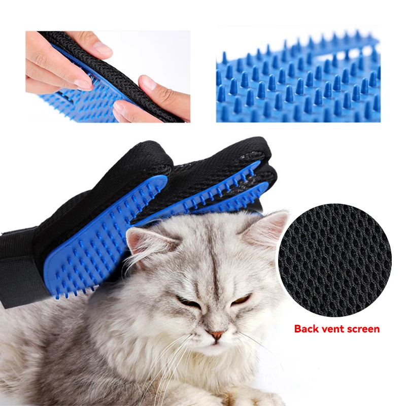 ペットの毛取りグローブコームペット犬猫グルーミングクリーニン - Pet Supplies Direct のレビューと価格